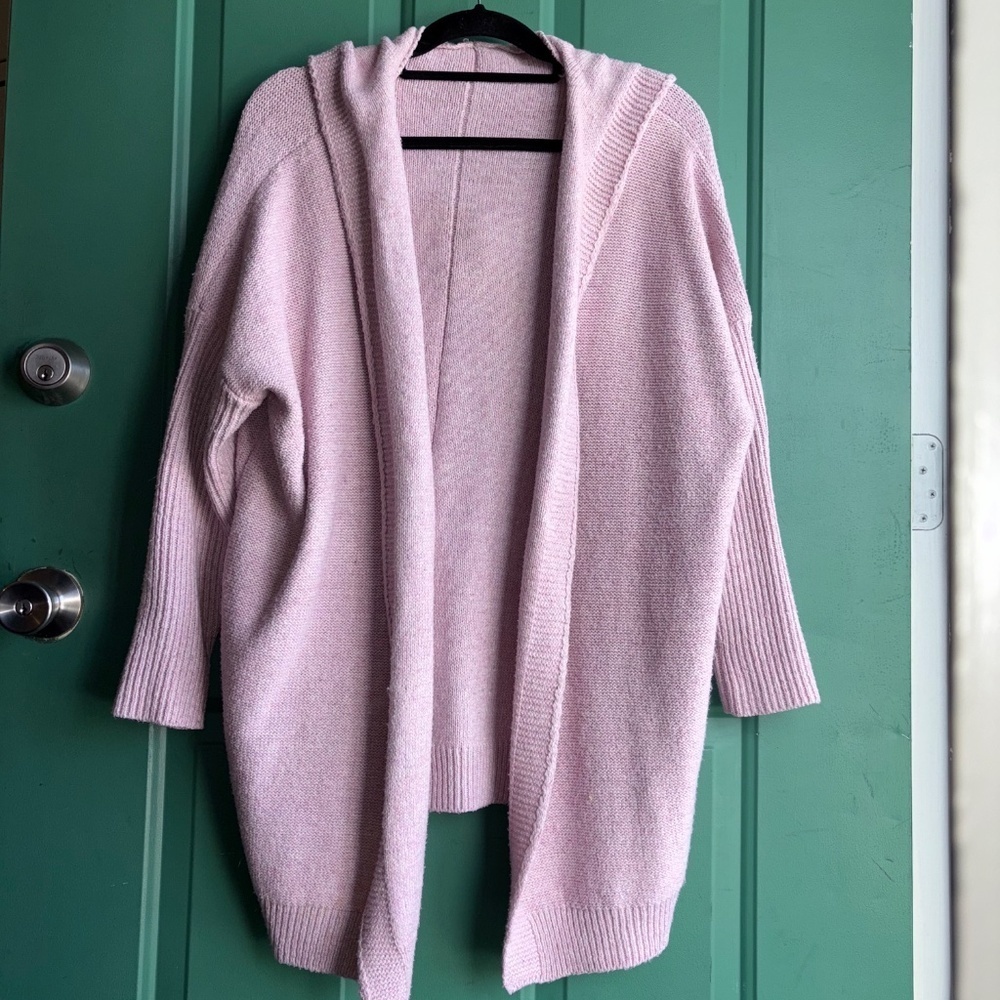Unbranded 0x light pink cardigan so soft - Picture 3 of 9